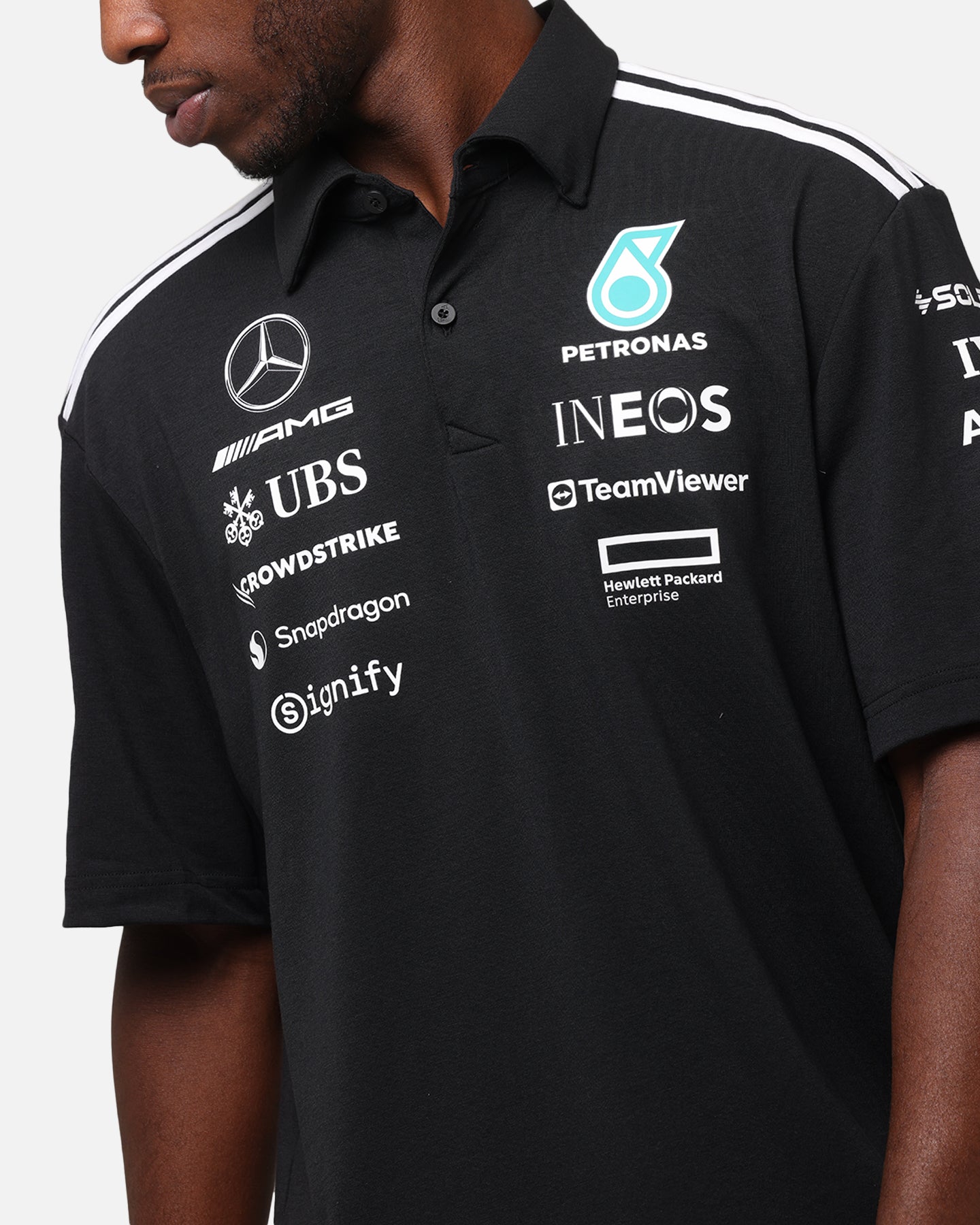 adidas x Mercedes-AMG PETRONAS Formula One F1 2025 Team Polo Shirt