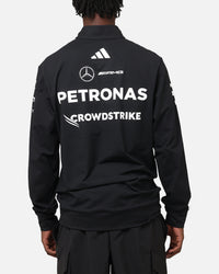 adidas x Mercedes-AMG PETRONAS Formula One F1 2025 Team Quarter Zip Jacket Black/White