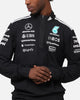 adidas x Mercedes-AMG PETRONAS Formula One F1 2025 Team Quarter Zip Jacket Black/White