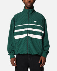 Adidas Monogram Track Top Jacket Green