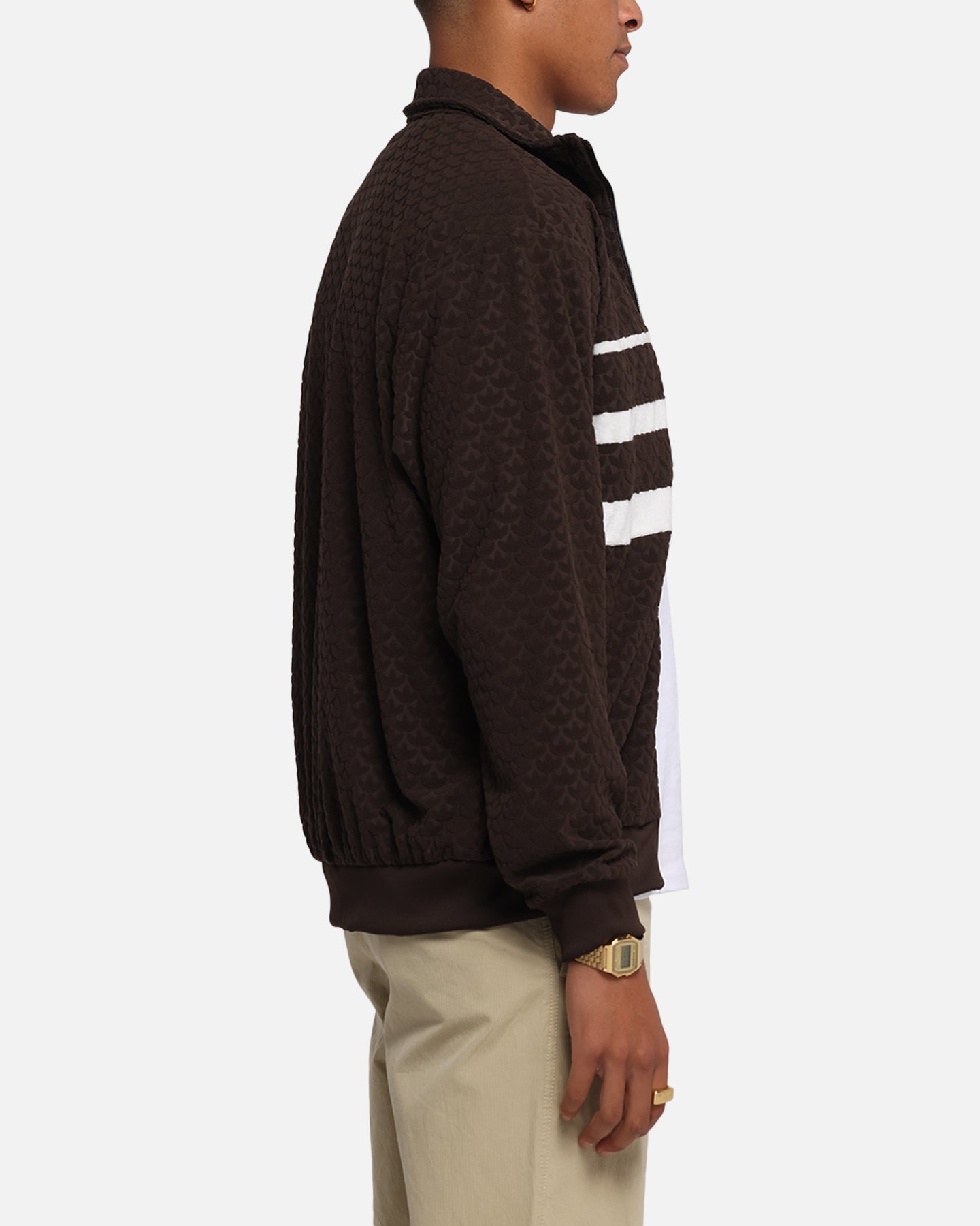 Adidas Monogram Track Top Jacket Dark Brown | Culture Kings