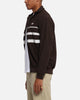 Adidas Monogram Track Top Jacket Dark Brown