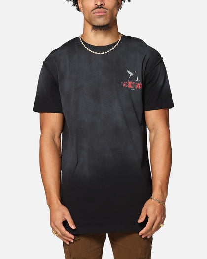 Saint Morta Amorfati Lafayette T-Shirt Sunfade Black