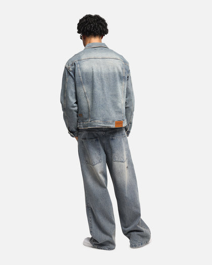 Saint Morta Trucker Denim Jacket Dirty Denim