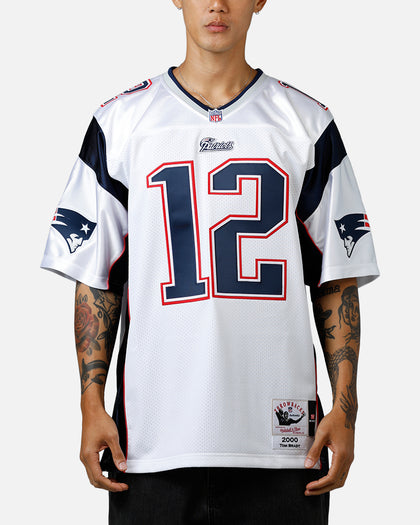 Mitchell & Ness New England Patriots Tom Brady #12 2000 Jersey White