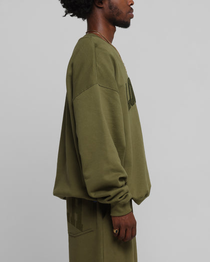 Loiter Arch Premium Crewneck Khaki