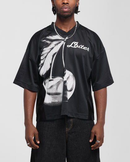 Loiter Cherry Jersey Black