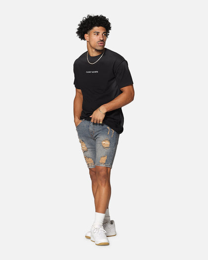 Saint Morta Void Lafayette T-Shirt Sunfade Black