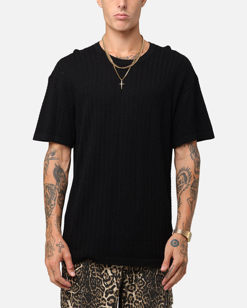 XXIII Hampton Knit T-Shirt Black