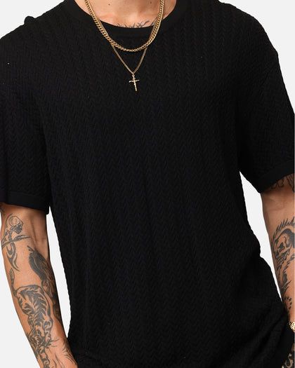 XXIII Hampton Knit T-Shirt Black