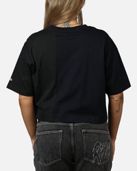 New Era Women's New York Yankees Team Split T-Shirt Navy/Black