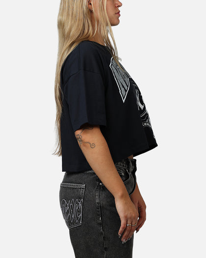 New Era Women's New York Yankees Team Split T-Shirt Navy/Black