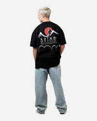 73Studio X DC 1992 Batman And Robin Heavyweight T-Shirt Black