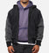 Saint Morta Hooded Workwear Jacket Black/Grey