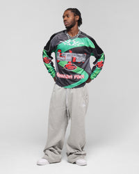 Loiter Cyber Hockey Jersey Black/Multi
