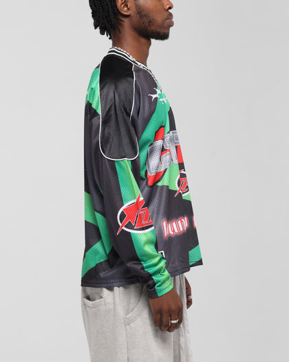 Loiter Cyber Hockey Jersey Black/Multi