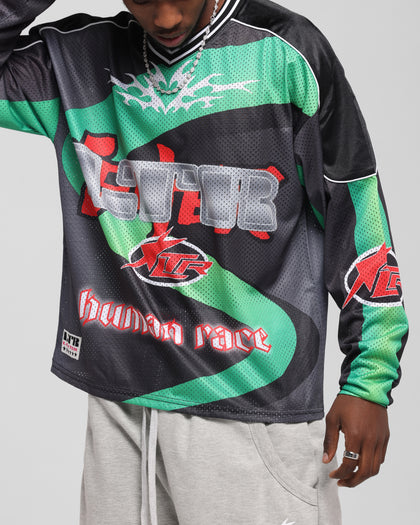Loiter Cyber Hockey Jersey Black/Multi