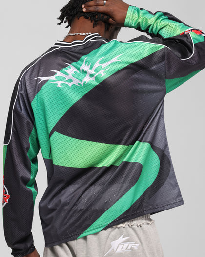 Loiter Cyber Hockey Jersey Black/Multi