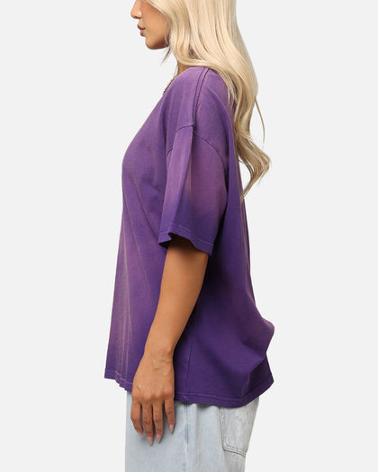 Culture Kings Sunfade T-Shirt Purple
