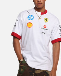 Puma X Scuderia Ferrari Drivers Oversized T-Shirt White