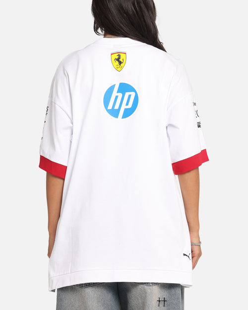 Puma X Scuderia Ferrari Drivers Oversized T-Shirt White