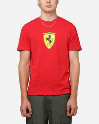 Puma X Scuderia Ferrari Race Big Shield T-Shirt Rosso Corsa