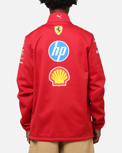 Puma X Scuderia Ferrari Team Softshell Jacket Cherry