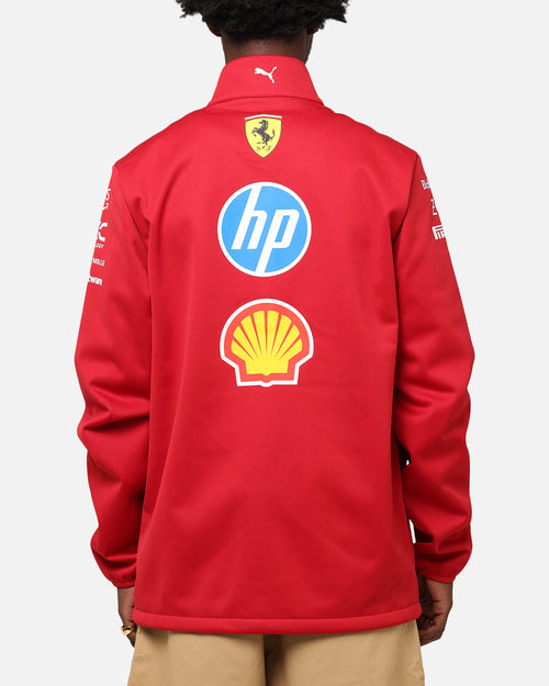Puma X Scuderia Ferrari Team Softshell Jacket Cherry