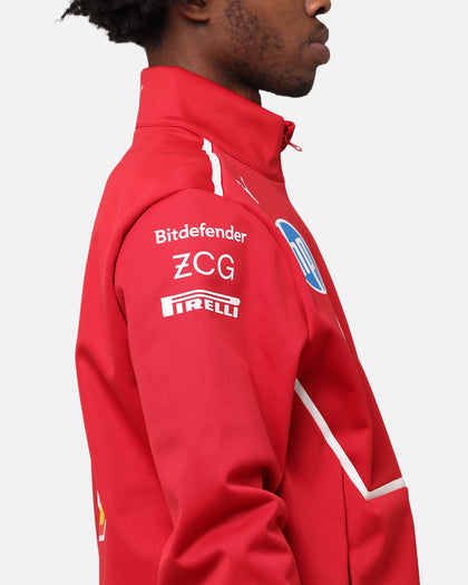 Puma X Scuderia Ferrari Team Softshell Jacket Cherry