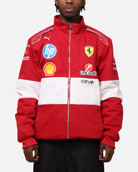 Puma X Scuderia Ferrari Team Vintage Racing Jacket Cherry