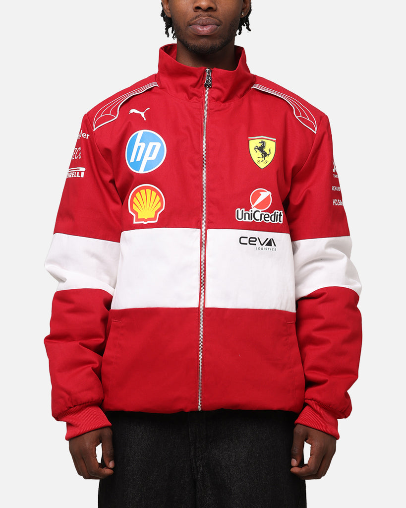 Puma X Scuderia Ferrari Team Vintage Racing Jacket Cherry | Culture Kings