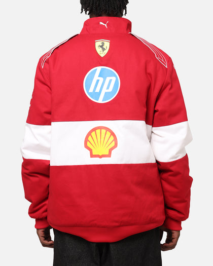 Puma X Scuderia Ferrari Team Vintage Racing Jacket Cherry