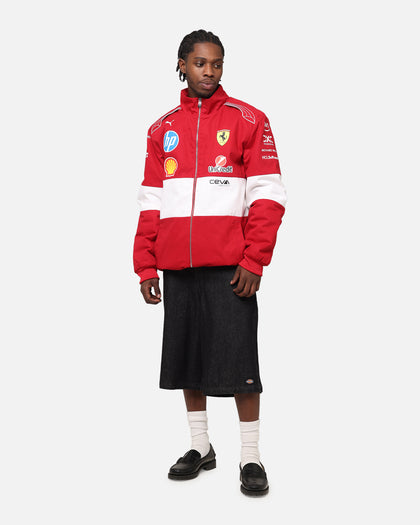 Puma X Scuderia Ferrari Team Vintage Racing Jacket Cherry