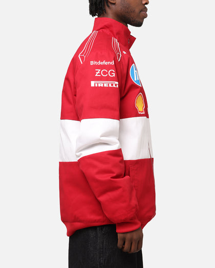 Puma X Scuderia Ferrari Team Vintage Racing Jacket Cherry