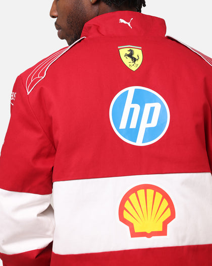 Puma X Scuderia Ferrari Team Vintage Racing Jacket Cherry