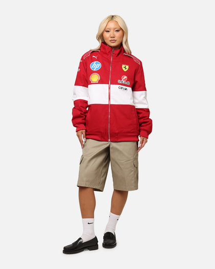 Puma X Scuderia Ferrari Team Vintage Racing Jacket Cherry - Main Image