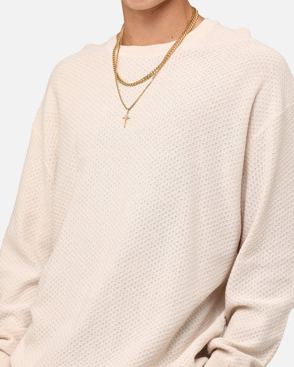 XXIII Textured Long Sleeve T-Shirt Sand