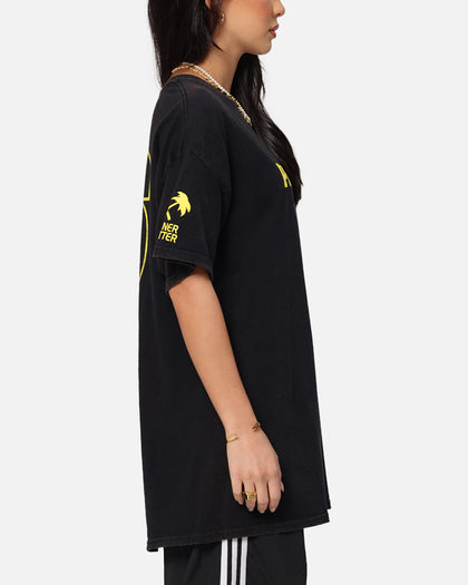 Pulp Fiction Mia Wallace Vintage T-Shirt Black Vintage