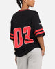 Carre Rose Football T-Shirt Black/Red