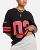 Carre Rose Football T-Shirt Black/Red
