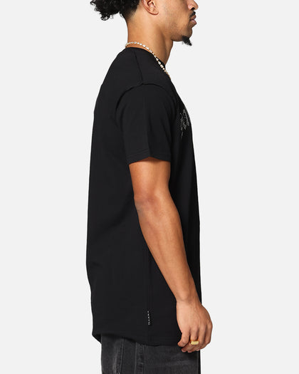 Saint Morta Rhinestone T-Shirt Black