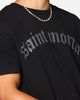 Saint Morta Rhinestone T-Shirt Black