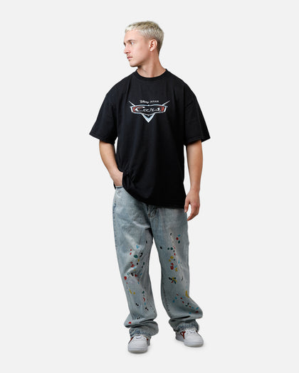 Goat Crew Disney And Pixar Cars Boost Vintage T-Shirt Black Acidwash