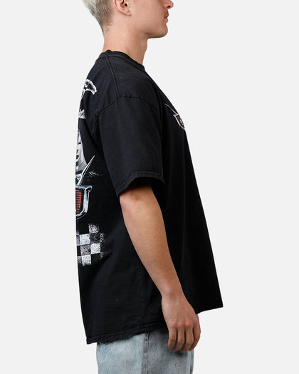 Goat Crew Disney And Pixar Cars Boost Vintage T-Shirt Black Acidwash