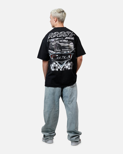 Goat Crew Disney And Pixar Cars Boost Vintage T-Shirt Black Acidwash