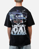 Goat Crew Disney And Pixar Cars DJ Vintage T-Shirt Black Acidwash