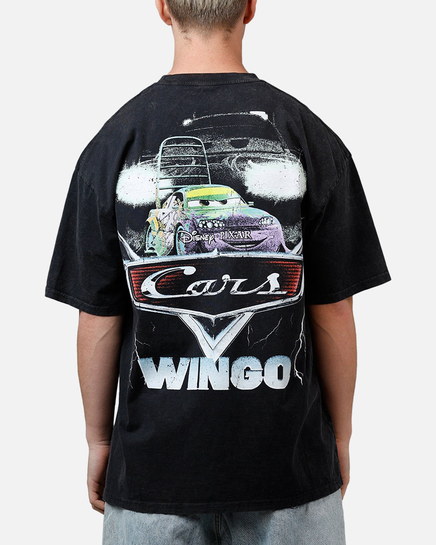 73Studio Disney And Pixar Cars Wingo Vintage T-Shirt Black
