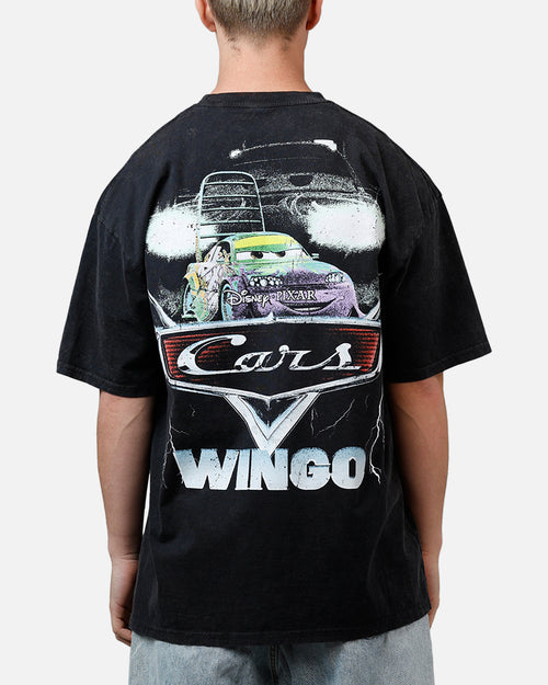Goat Crew Disney And Pixar Cars Wingo Vintage T-Shirt Black Acidwash