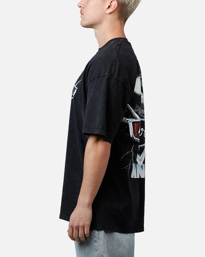 Goat Crew Disney And Pixar Cars Wingo Vintage T-Shirt Black Acidwash