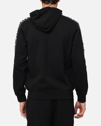 Lacoste 23 Tape Hoodie Black